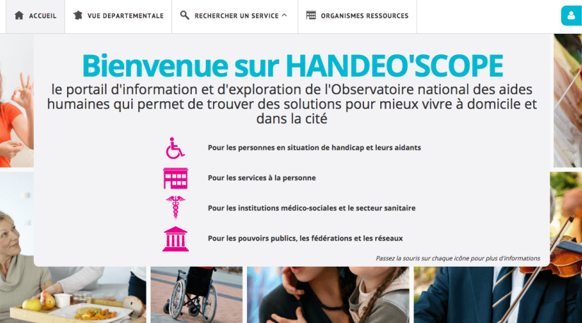 Lancement d’Handéo’scope, le portail des services d’aides à la personne, entièrement conçu et réalisé par Data Publica.