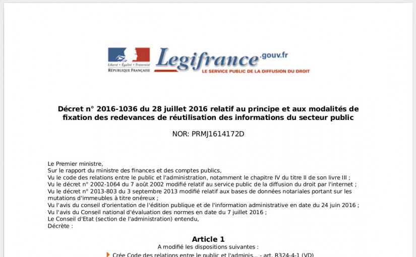 Statu quo pour les données publiques : le lobbying des notaires et de la DILA a payé